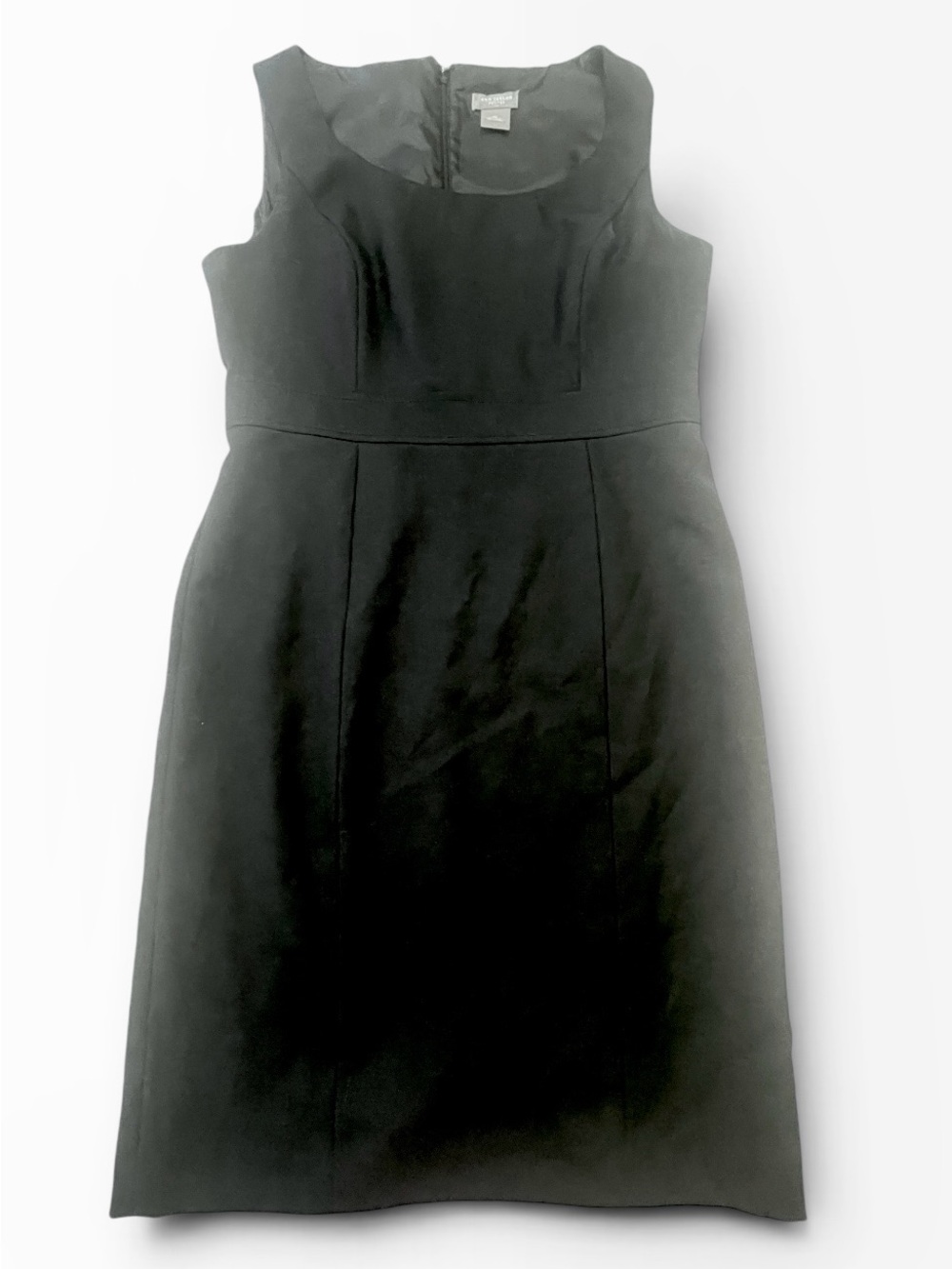 Ann Taylor Petite Black Sleeveless Sheath Dress
